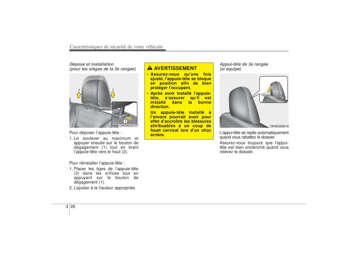 KIA Sorento II 2 manuel du proprietaire / page 49