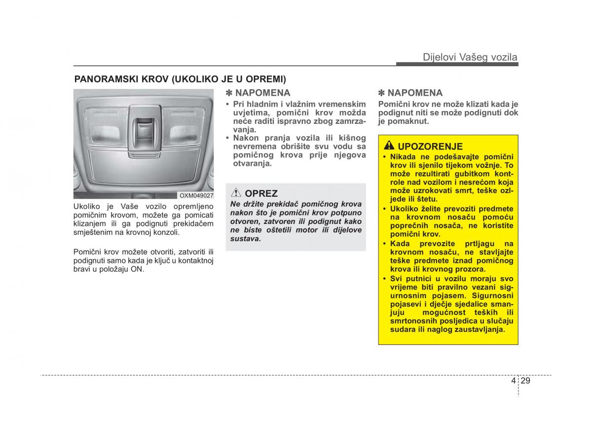 KIA Sorento II 2 vlasnicko uputstvo / page 107