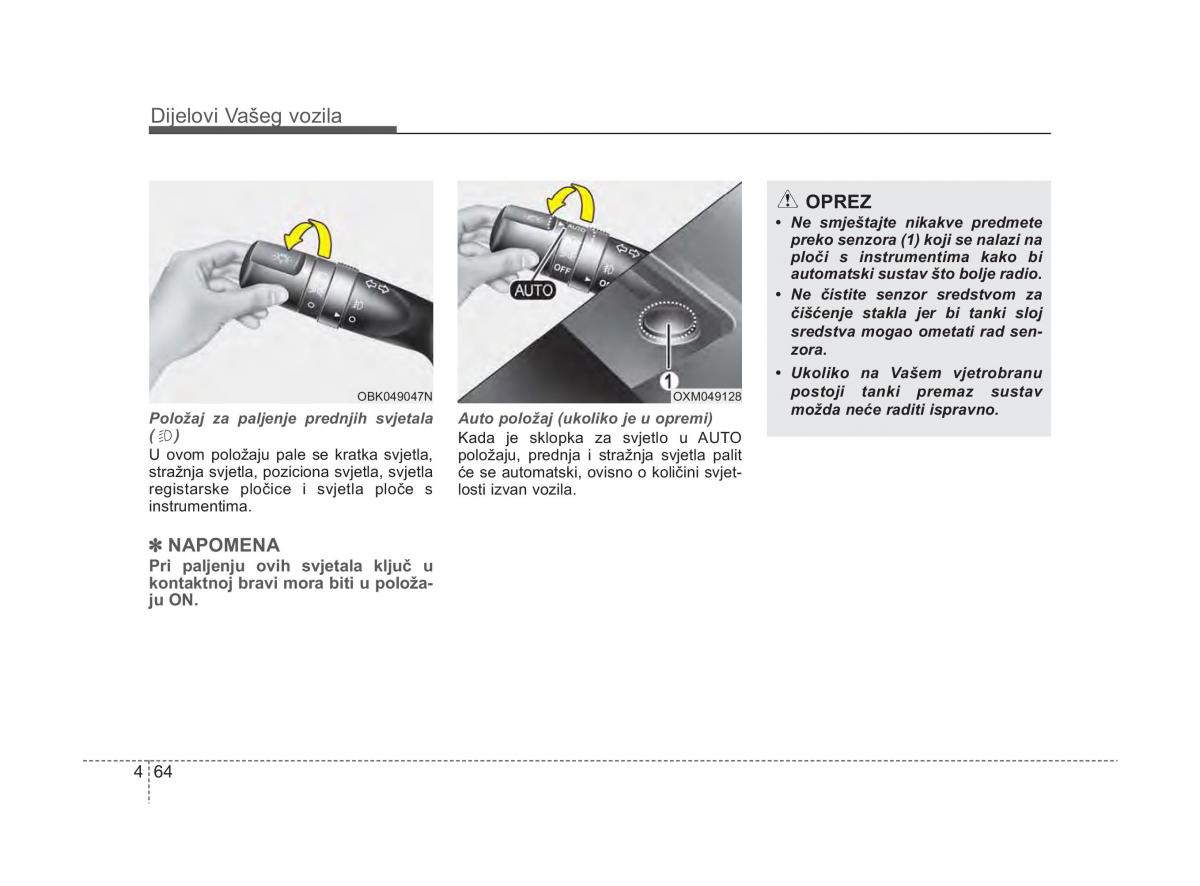 KIA Sorento II 2 vlasnicko uputstvo / page 142