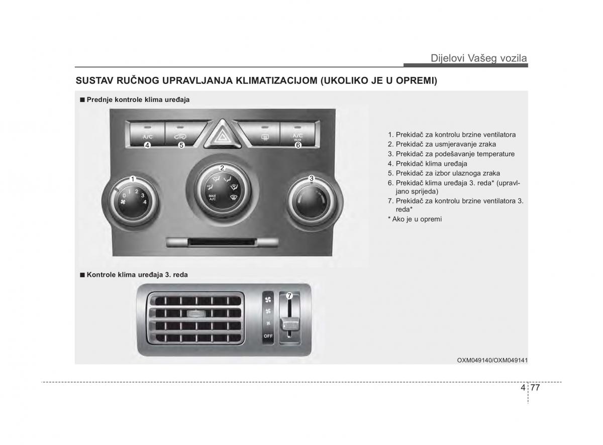 KIA Sorento II 2 vlasnicko uputstvo / page 155