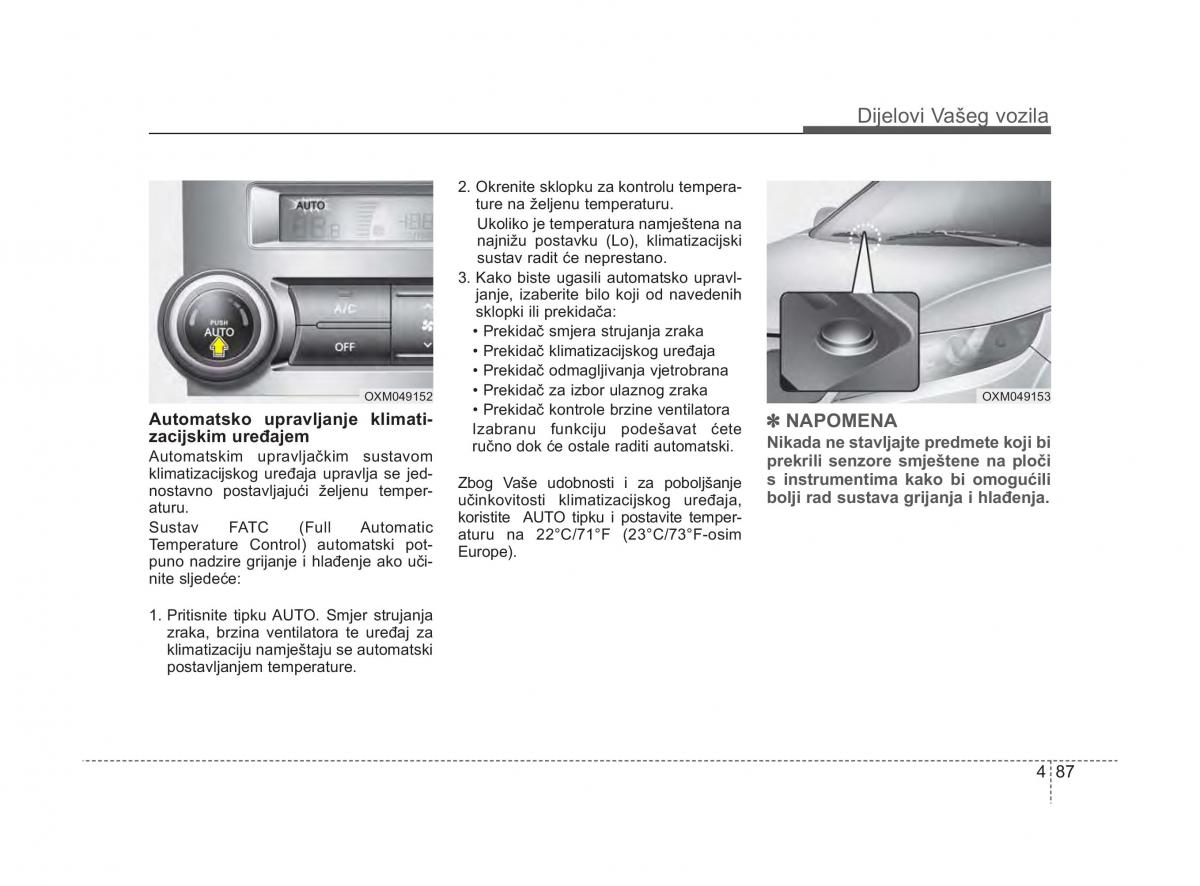 KIA Sorento II 2 vlasnicko uputstvo / page 165