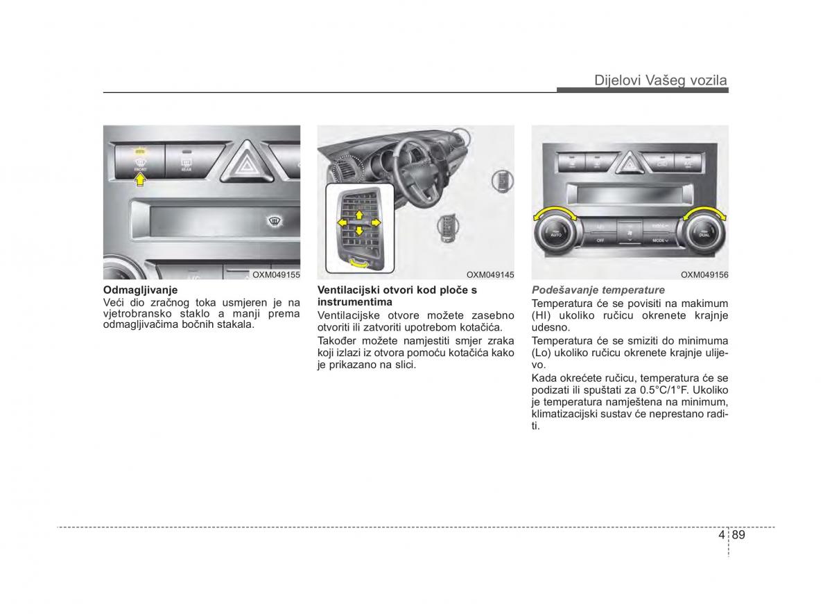 KIA Sorento II 2 vlasnicko uputstvo / page 167