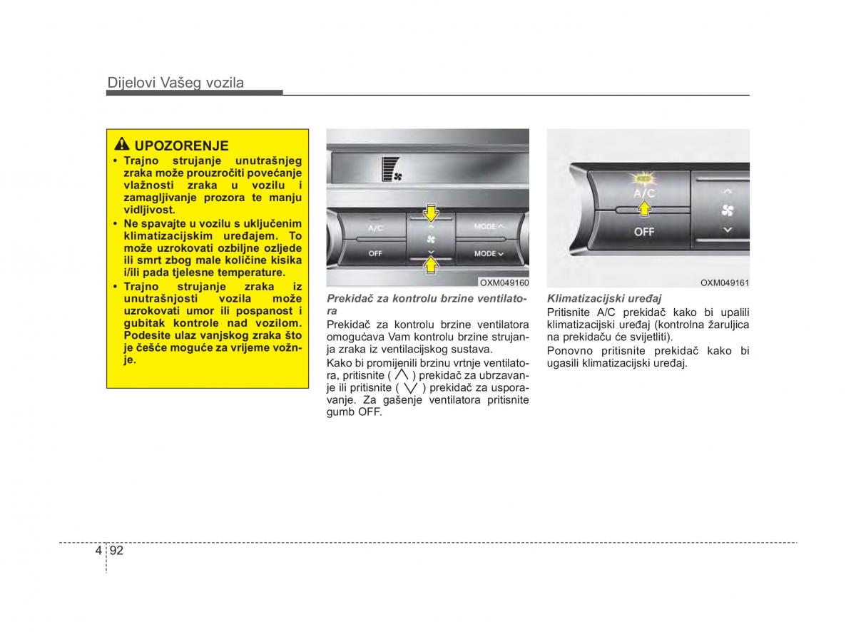 KIA Sorento II 2 vlasnicko uputstvo / page 170