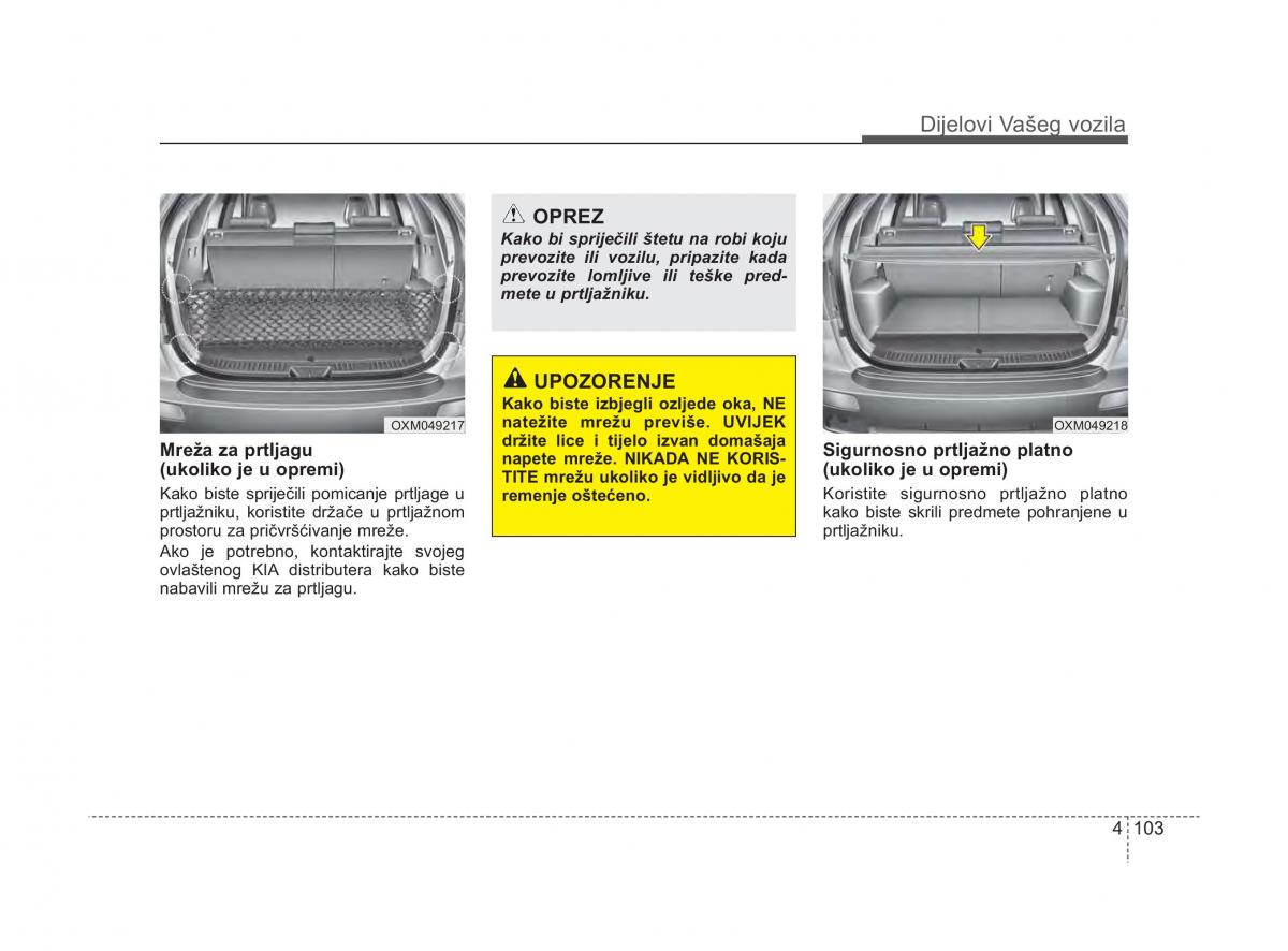 KIA Sorento II 2 vlasnicko uputstvo / page 181