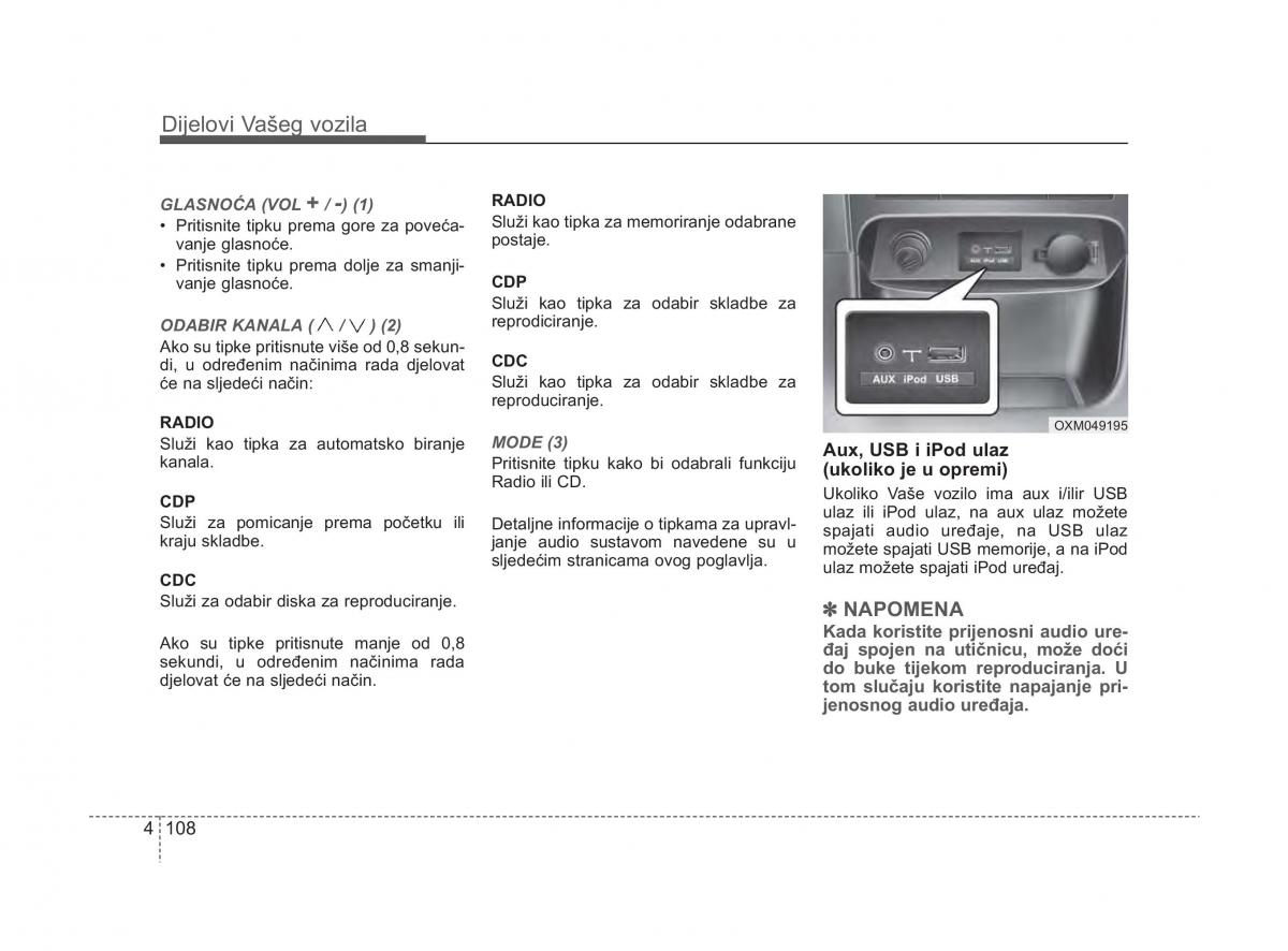 KIA Sorento II 2 vlasnicko uputstvo / page 186