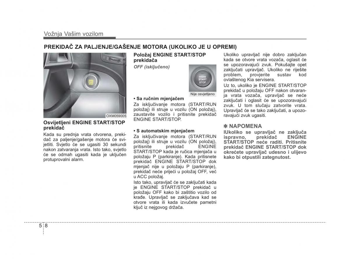 KIA Sorento II 2 vlasnicko uputstvo / page 224