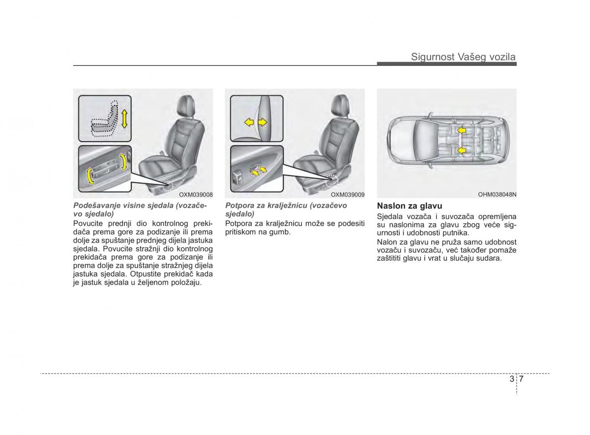 KIA Sorento II 2 vlasnicko uputstvo / page 23