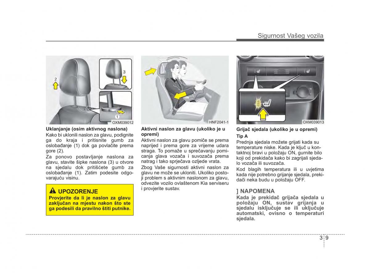 KIA Sorento II 2 vlasnicko uputstvo / page 25