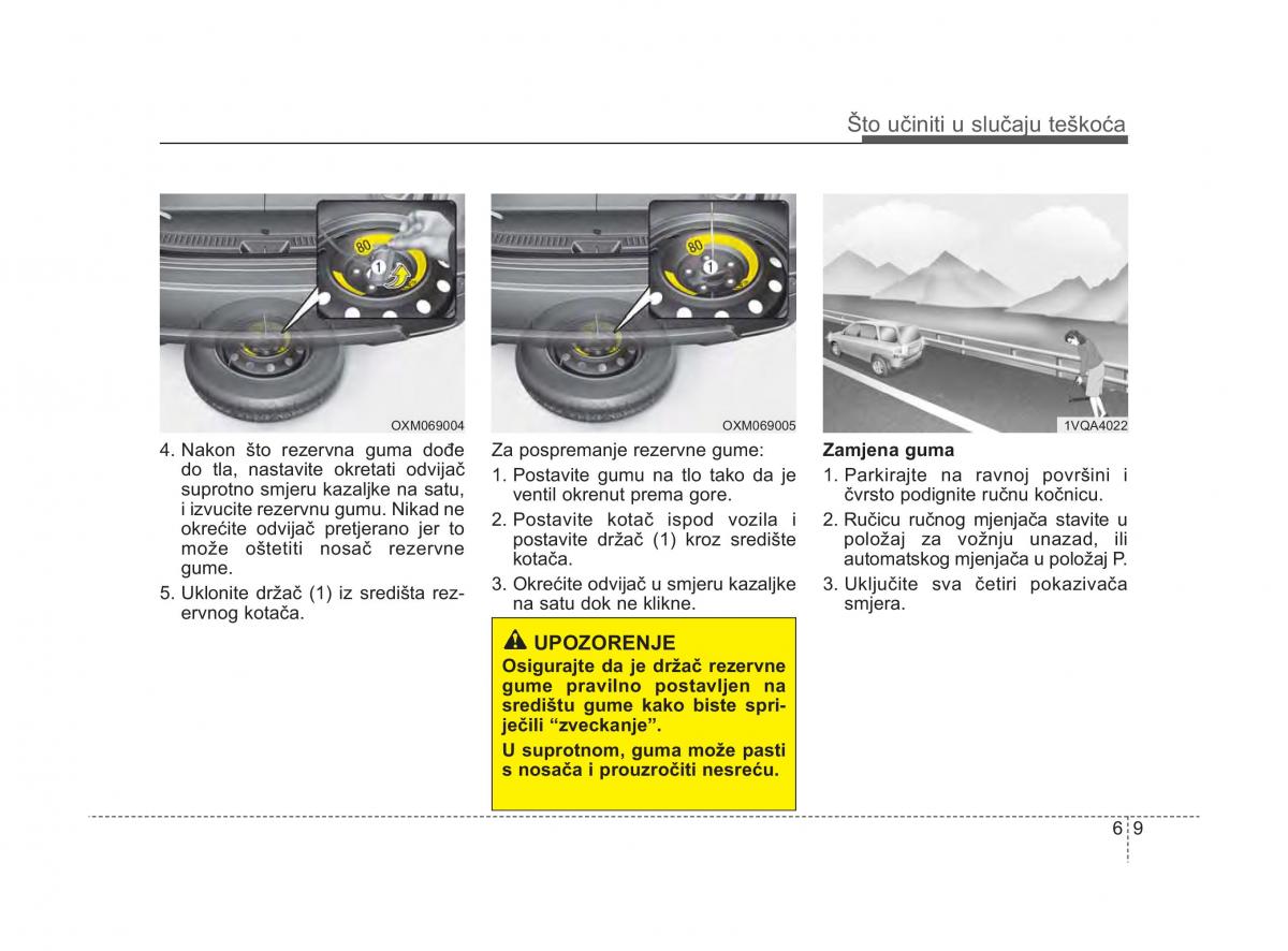 KIA Sorento II 2 vlasnicko uputstvo / page 289