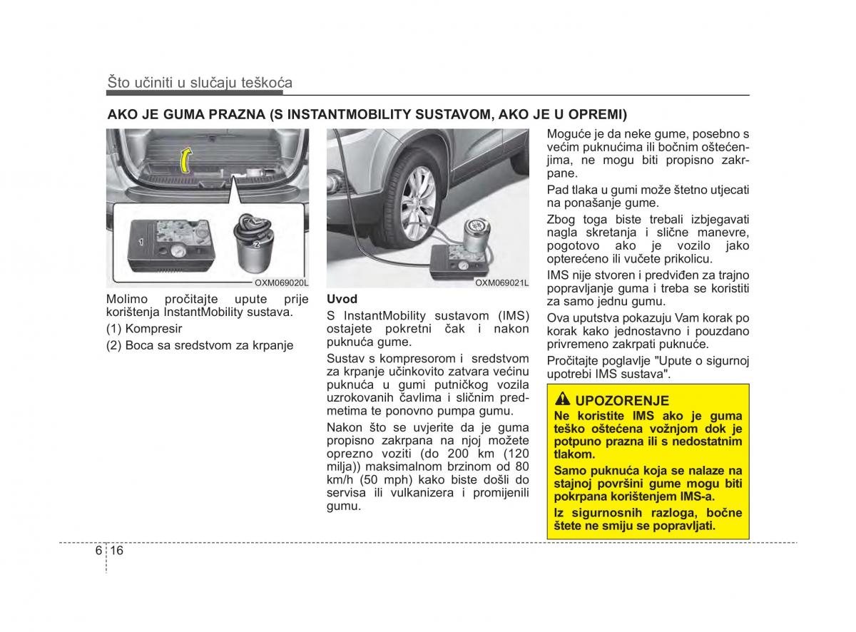 KIA Sorento II 2 vlasnicko uputstvo / page 296