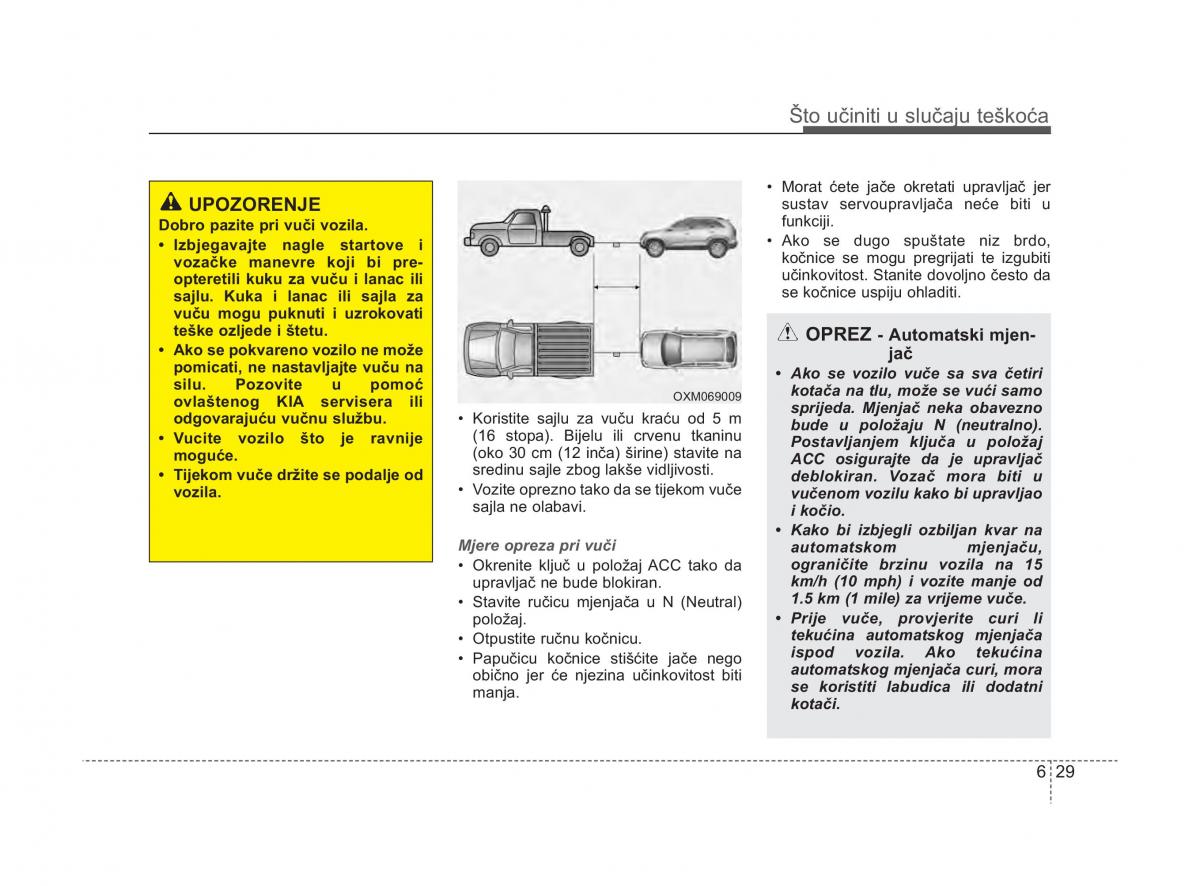 KIA Sorento II 2 vlasnicko uputstvo / page 309