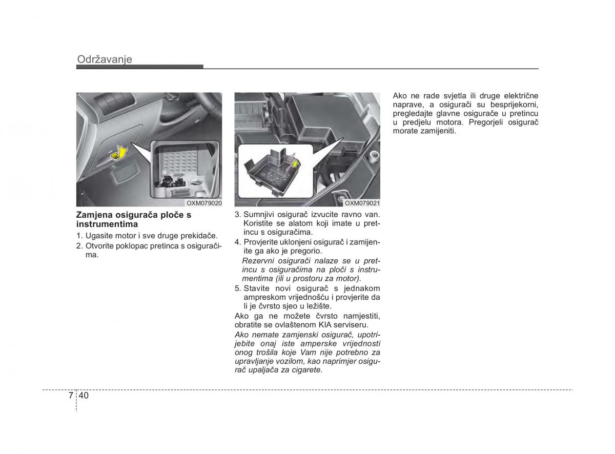 KIA Sorento II 2 vlasnicko uputstvo / page 352