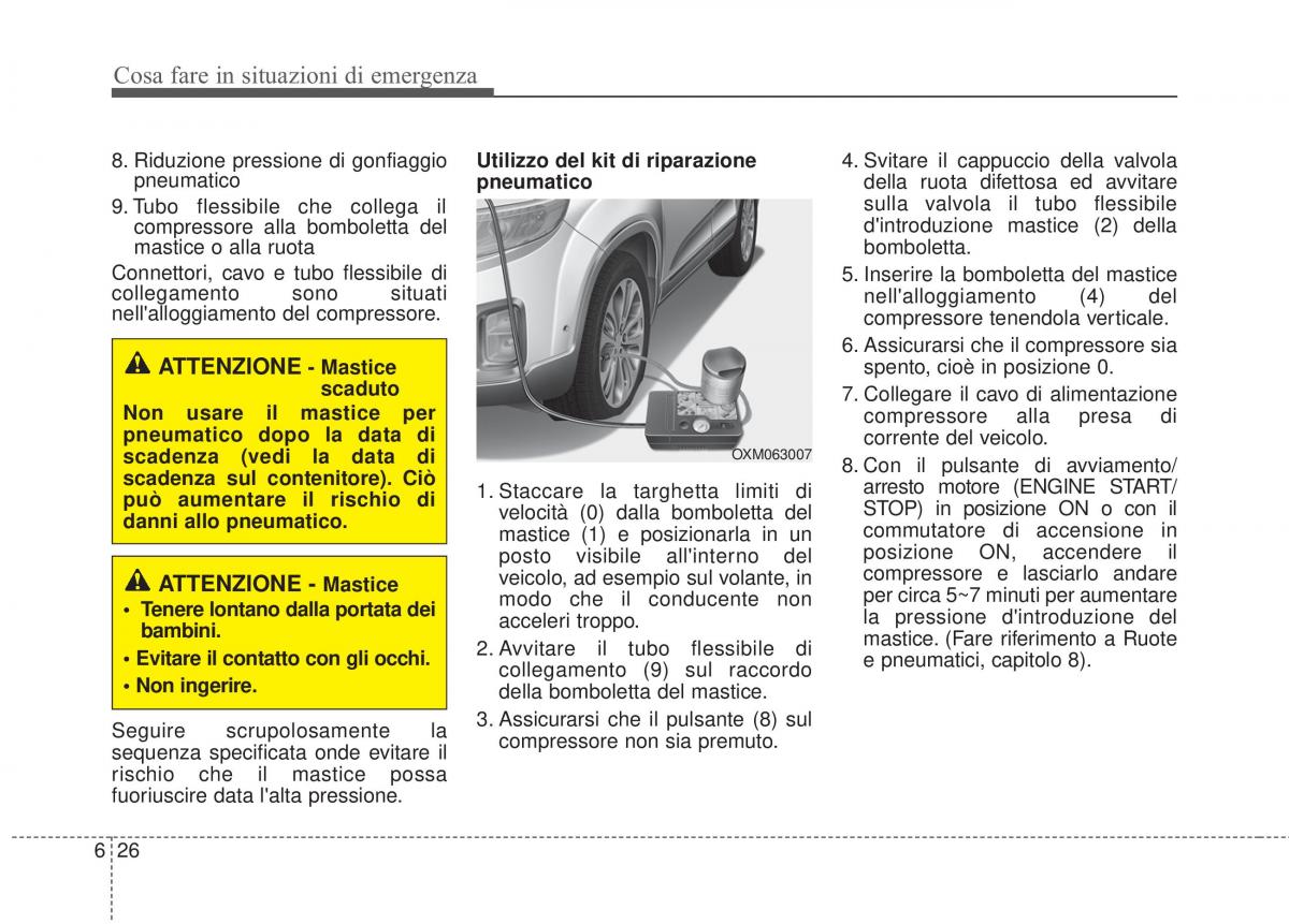 KIA Sorento II 2 manuale del proprietario / page 548