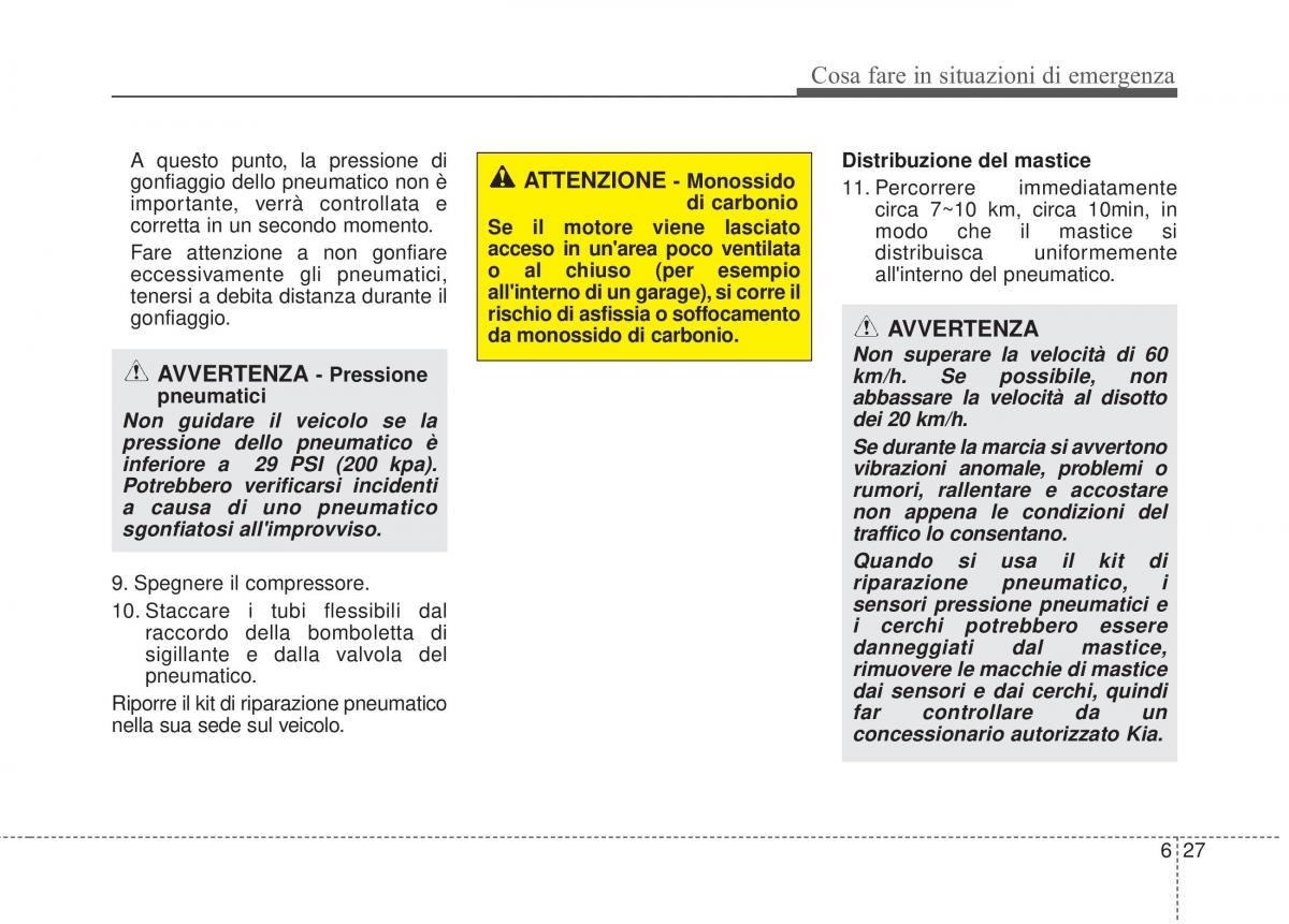 KIA Sorento II 2 manuale del proprietario / page 549