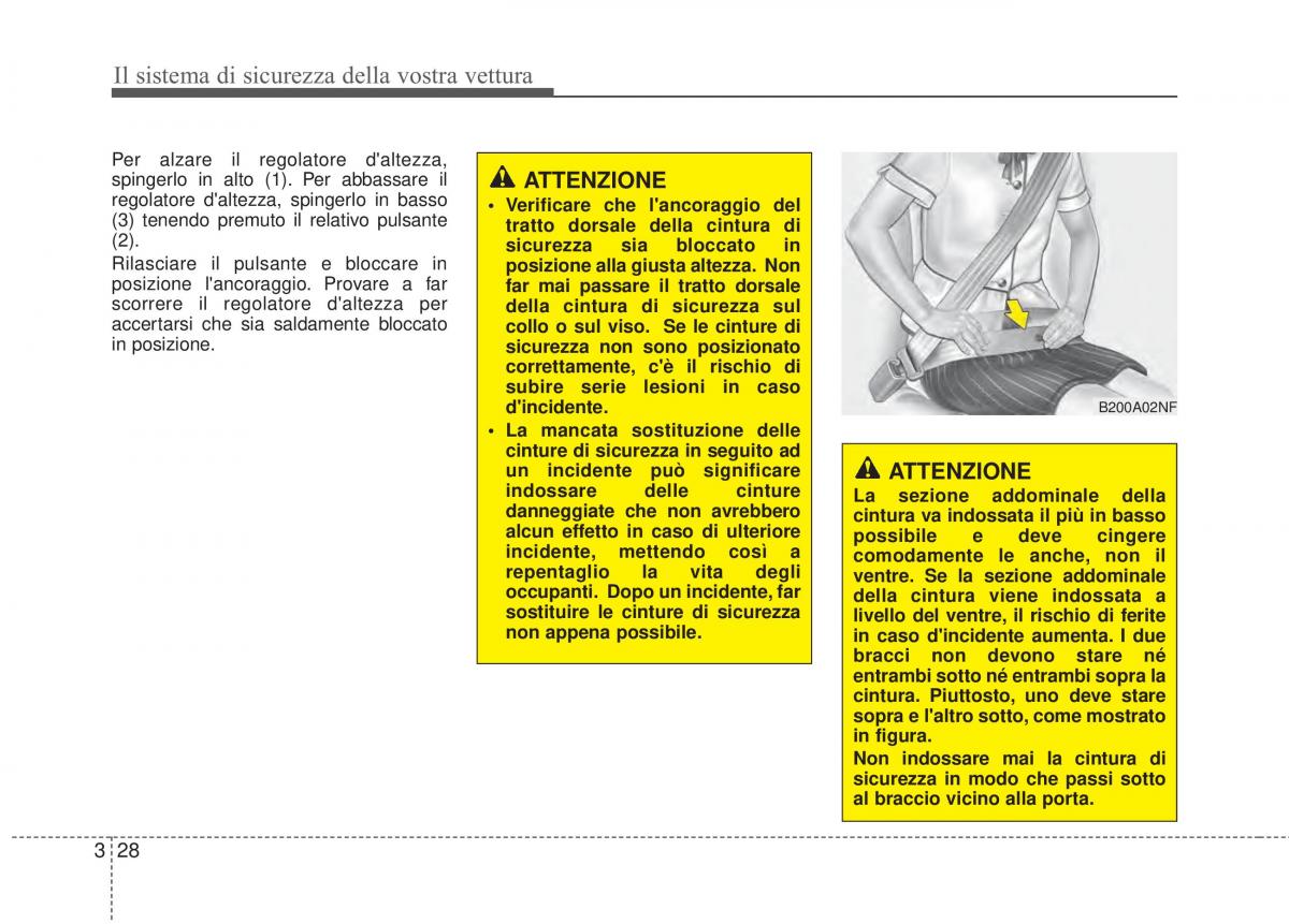 KIA Sorento II 2 manuale del proprietario / page 56