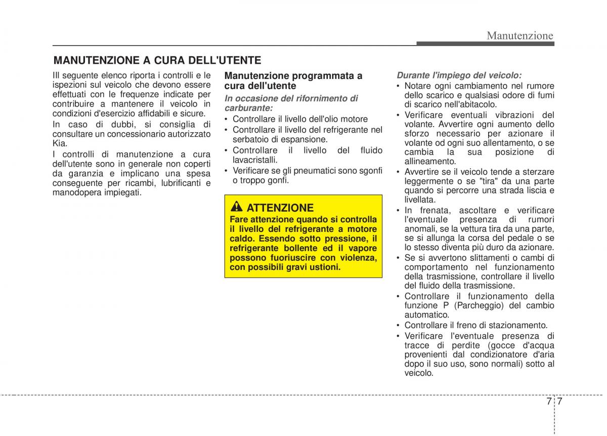 KIA Sorento II 2 manuale del proprietario / page 563