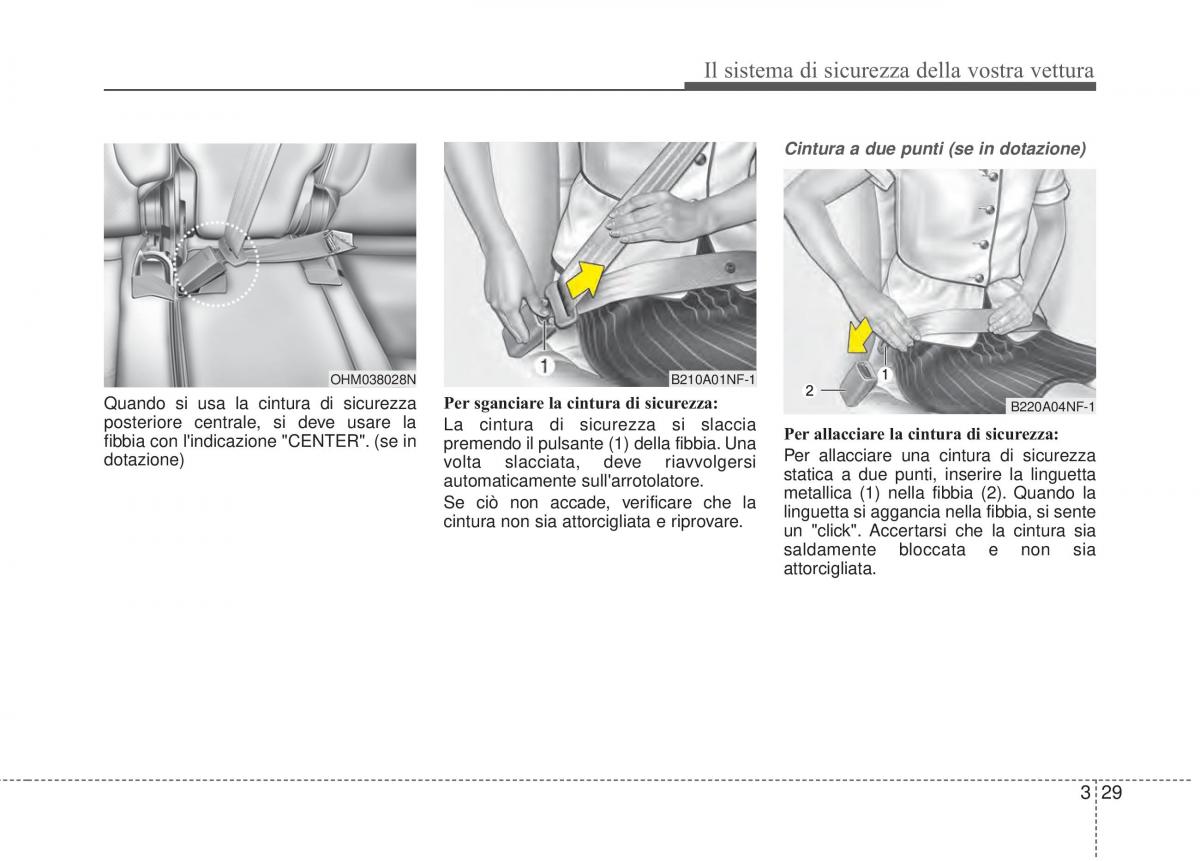 KIA Sorento II 2 manuale del proprietario / page 57