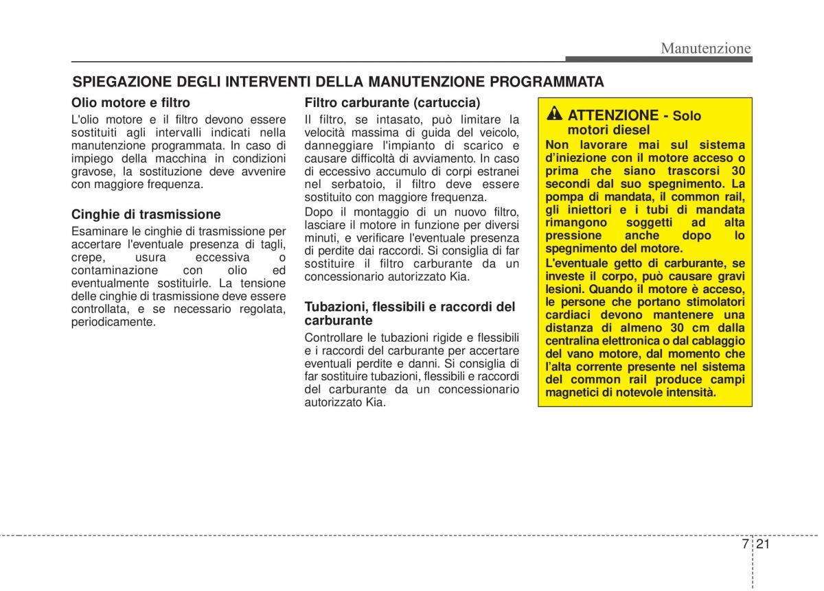 KIA Sorento II 2 manuale del proprietario / page 577