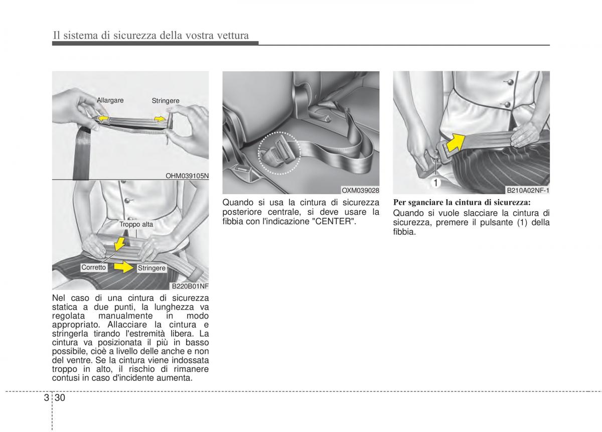 KIA Sorento II 2 manuale del proprietario / page 58