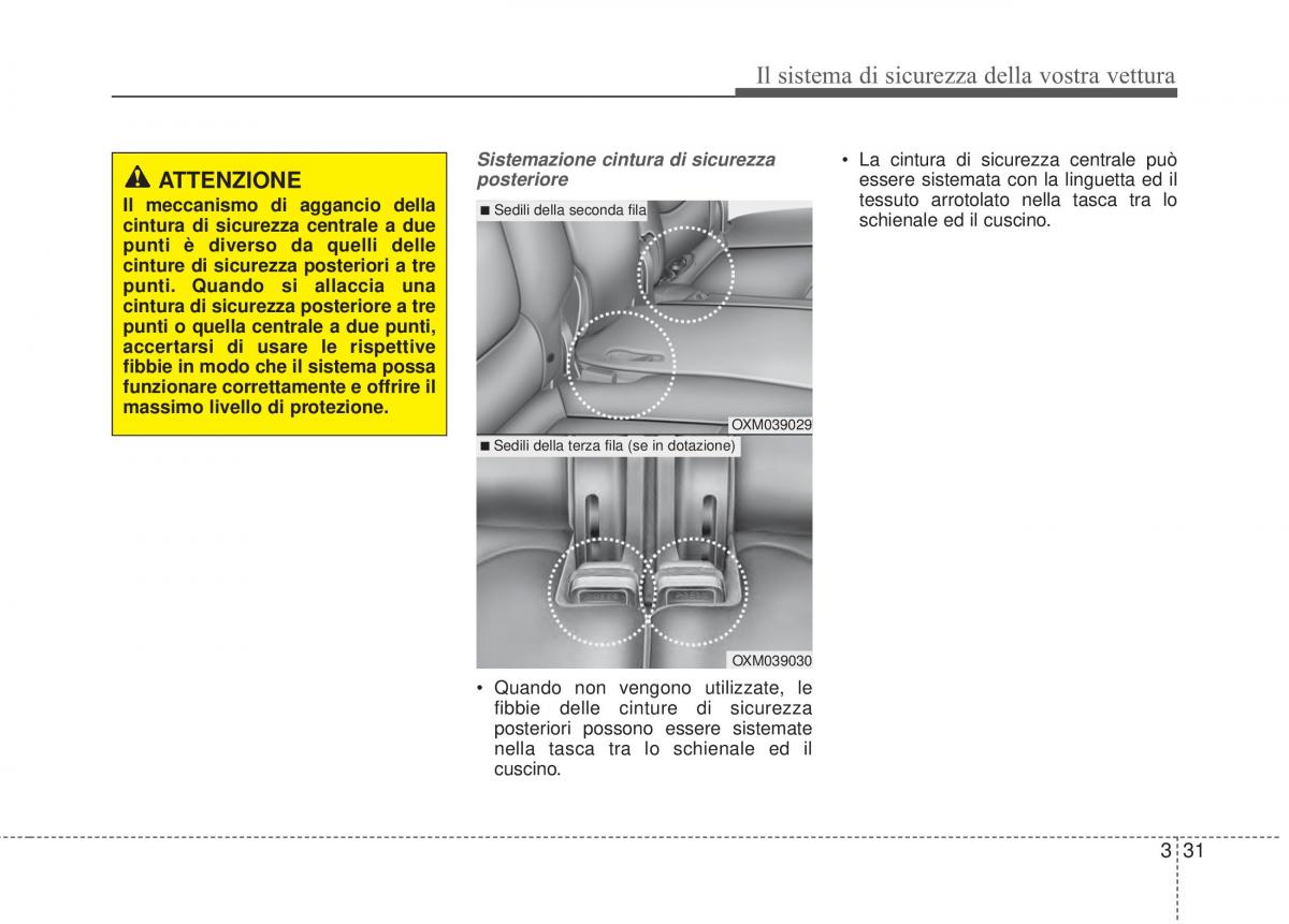 KIA Sorento II 2 manuale del proprietario / page 59