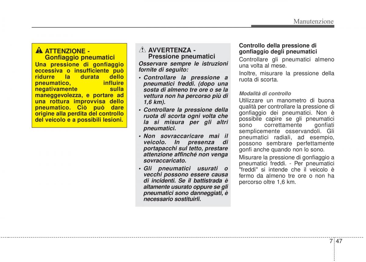 KIA Sorento II 2 manuale del proprietario / page 603