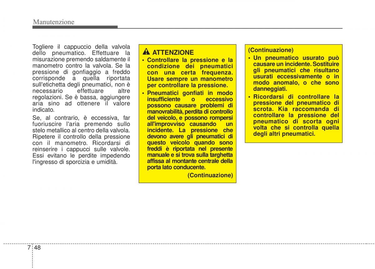 KIA Sorento II 2 manuale del proprietario / page 604