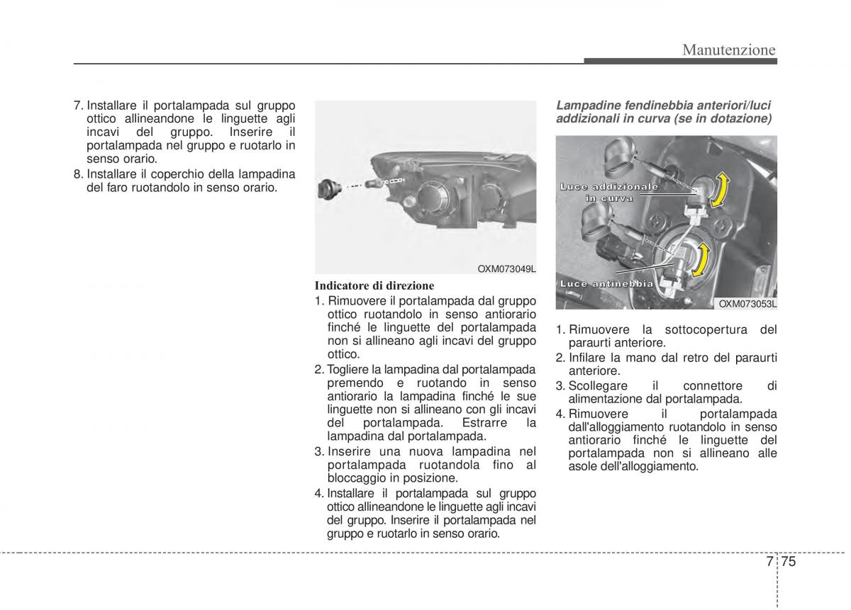 KIA Sorento II 2 manuale del proprietario / page 631