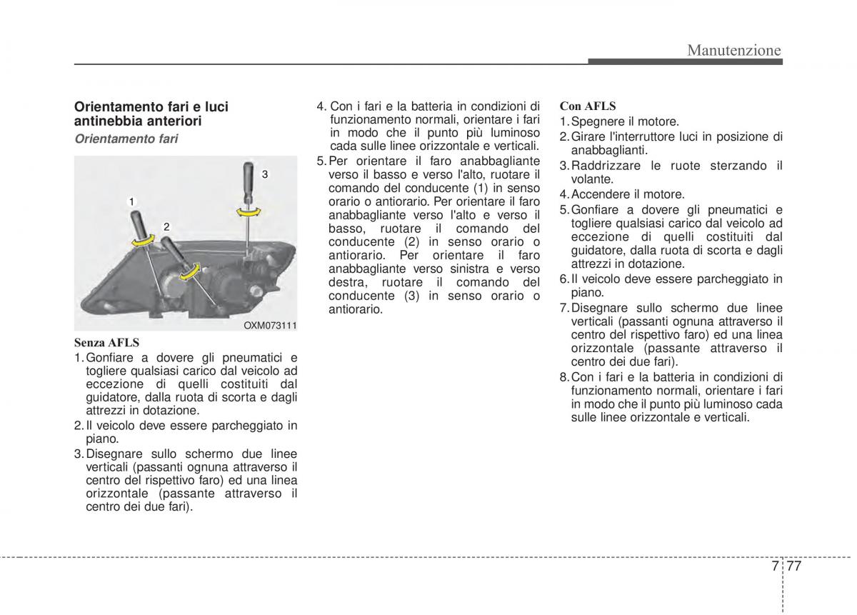 KIA Sorento II 2 manuale del proprietario / page 633