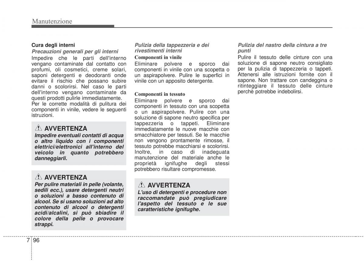 KIA Sorento II 2 manuale del proprietario / page 652