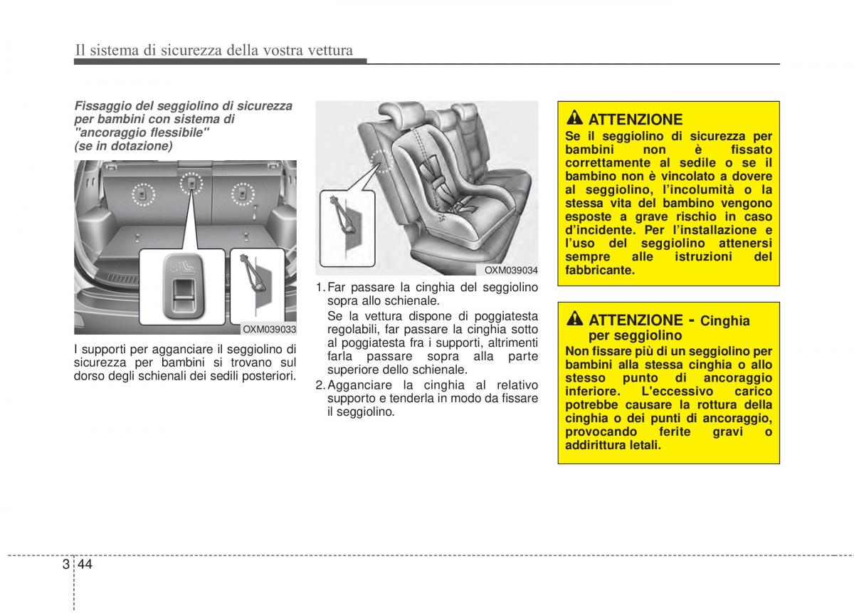 KIA Sorento II 2 manuale del proprietario / page 72