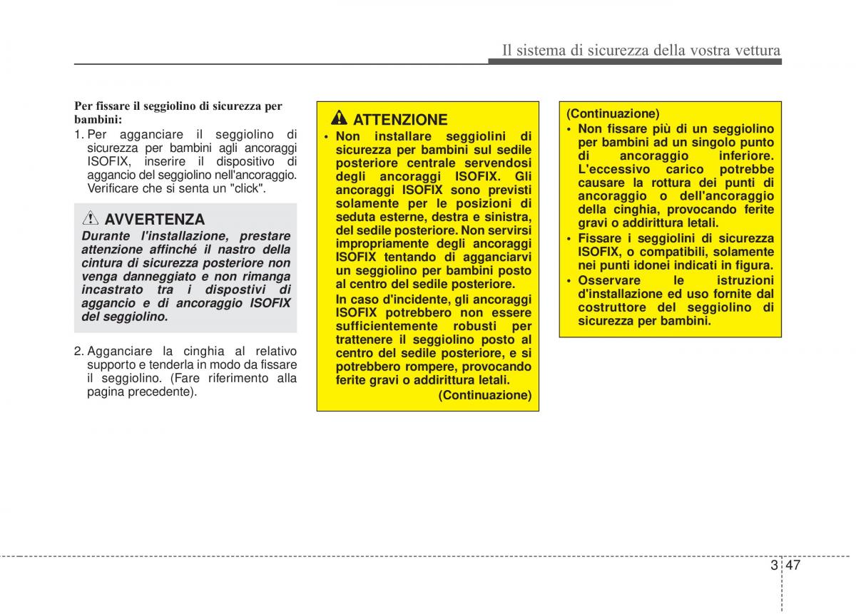 KIA Sorento II 2 manuale del proprietario / page 75