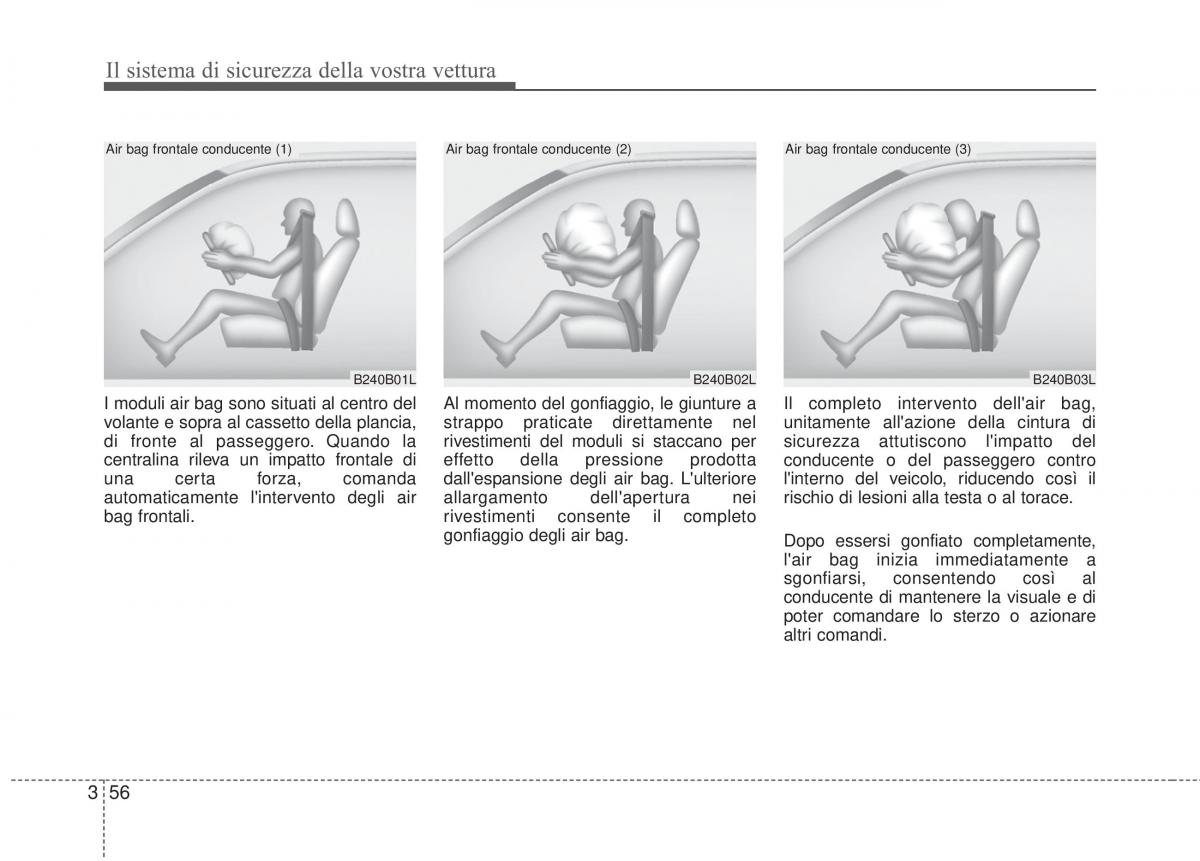 KIA Sorento II 2 manuale del proprietario / page 84