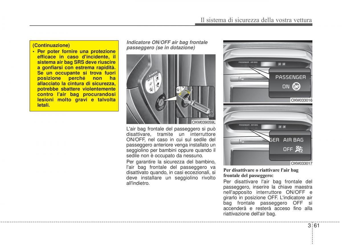 KIA Sorento II 2 manuale del proprietario / page 89