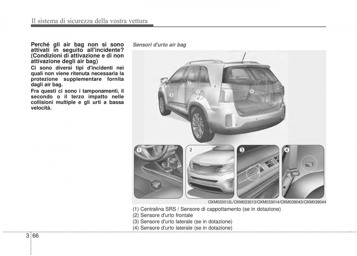 KIA Sorento II 2 manuale del proprietario / page 94