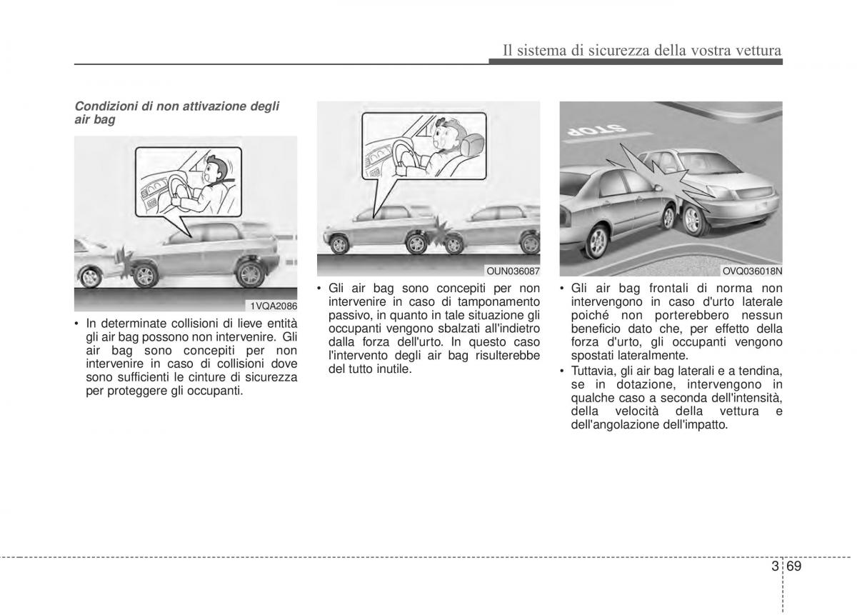 KIA Sorento II 2 manuale del proprietario / page 97