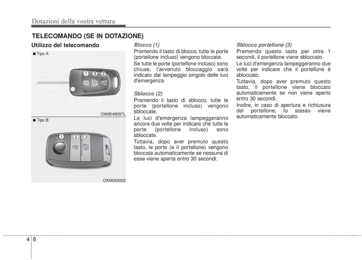 KIA Sorento II 2 manuale del proprietario / page 111