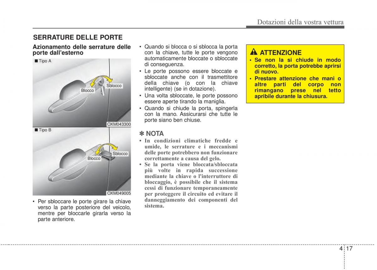 KIA Sorento II 2 manuale del proprietario / page 120