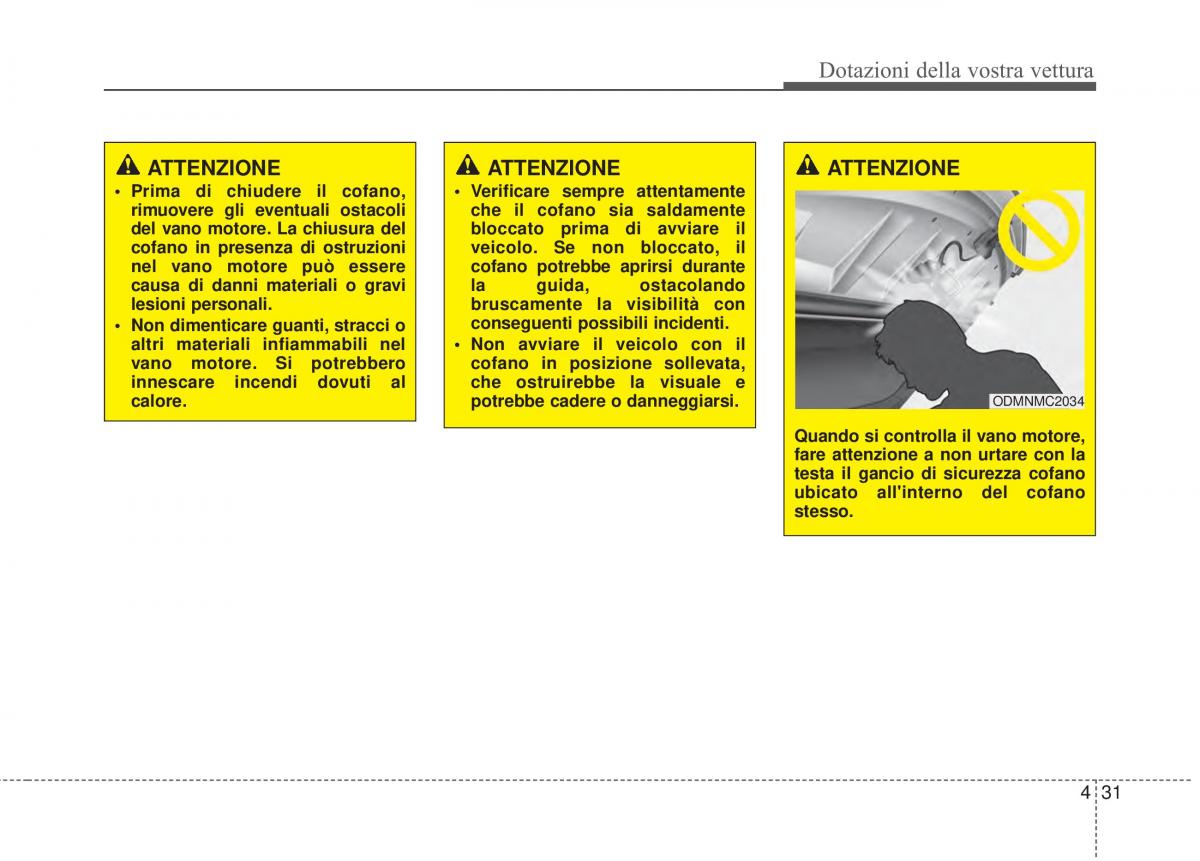 KIA Sorento II 2 manuale del proprietario / page 134