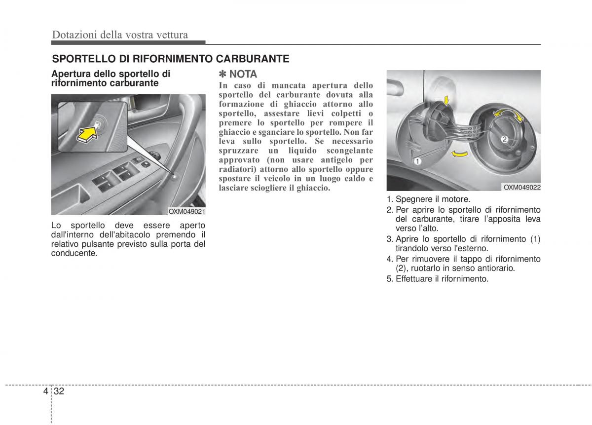 KIA Sorento II 2 manuale del proprietario / page 135