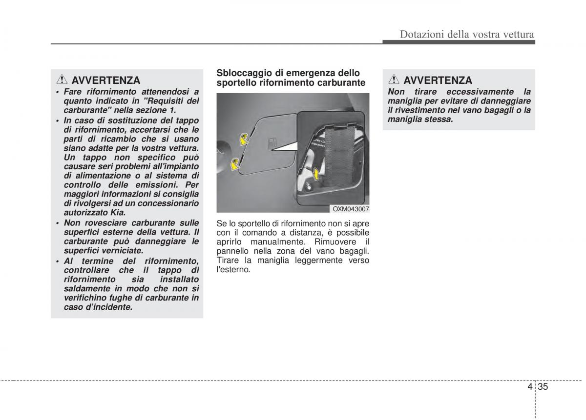 KIA Sorento II 2 manuale del proprietario / page 138