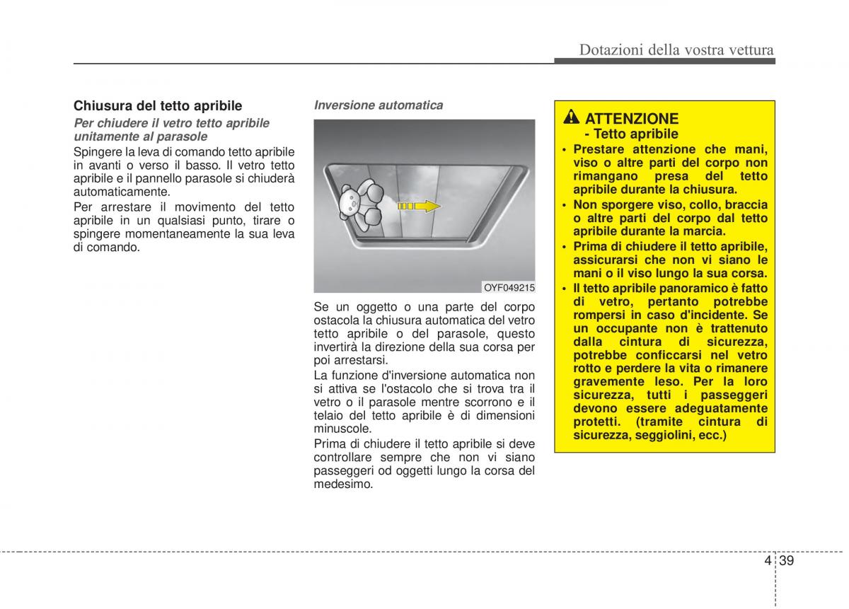 KIA Sorento II 2 manuale del proprietario / page 142