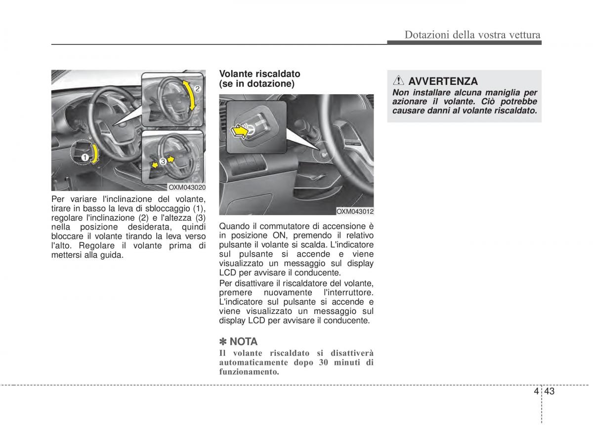 KIA Sorento II 2 manuale del proprietario / page 146