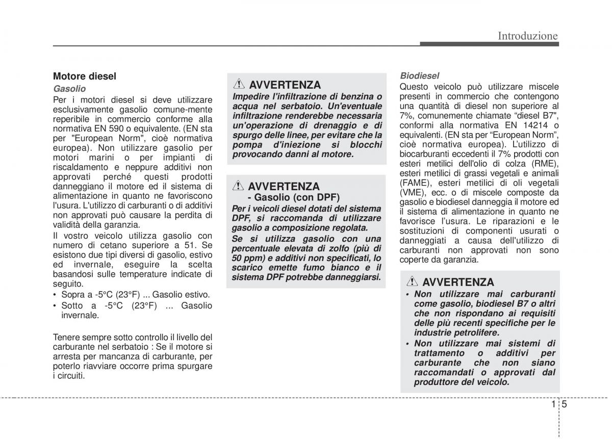 KIA Sorento II 2 manuale del proprietario / page 20