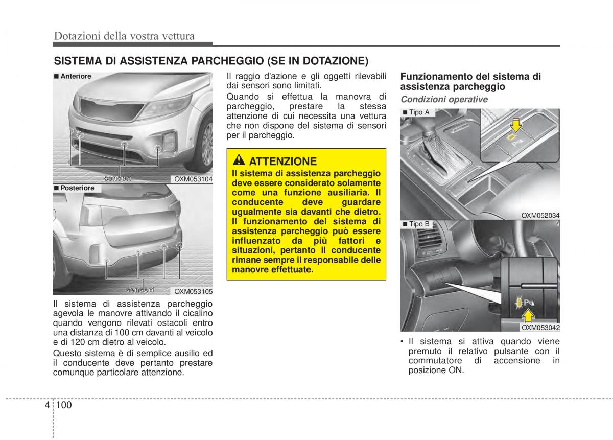 KIA Sorento II 2 manuale del proprietario / page 203