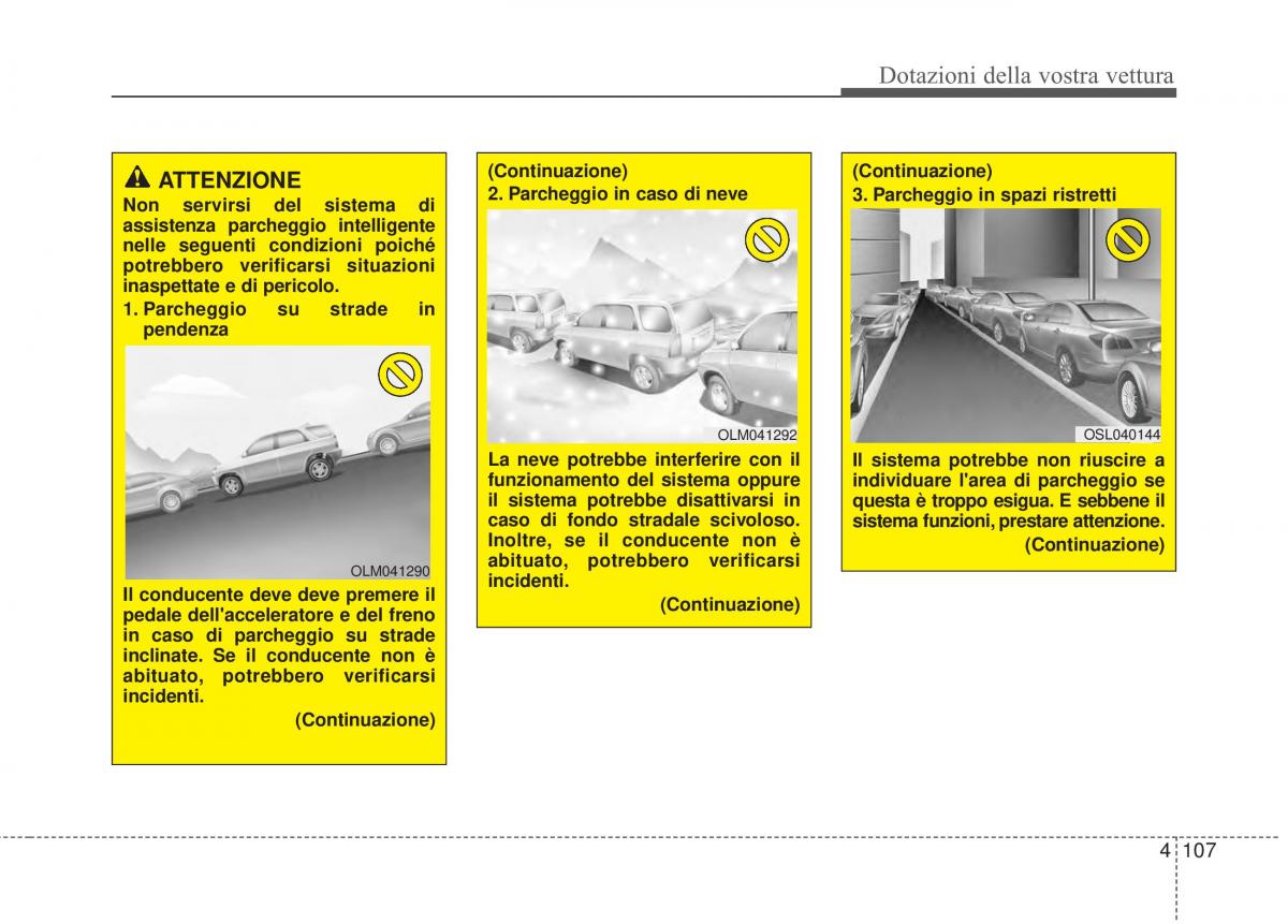 KIA Sorento II 2 manuale del proprietario / page 210