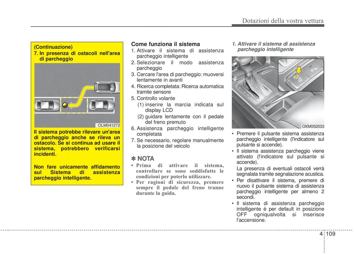 KIA Sorento II 2 manuale del proprietario / page 212