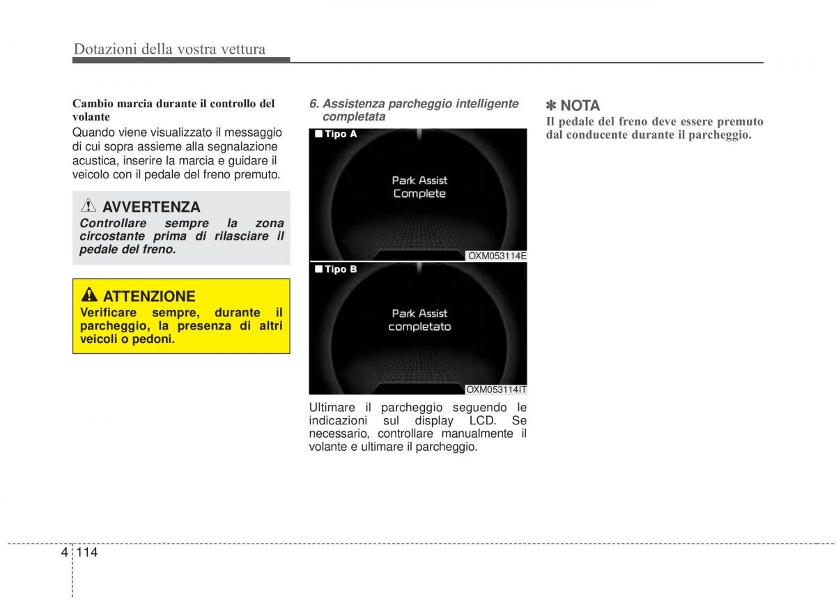 KIA Sorento II 2 manuale del proprietario / page 217