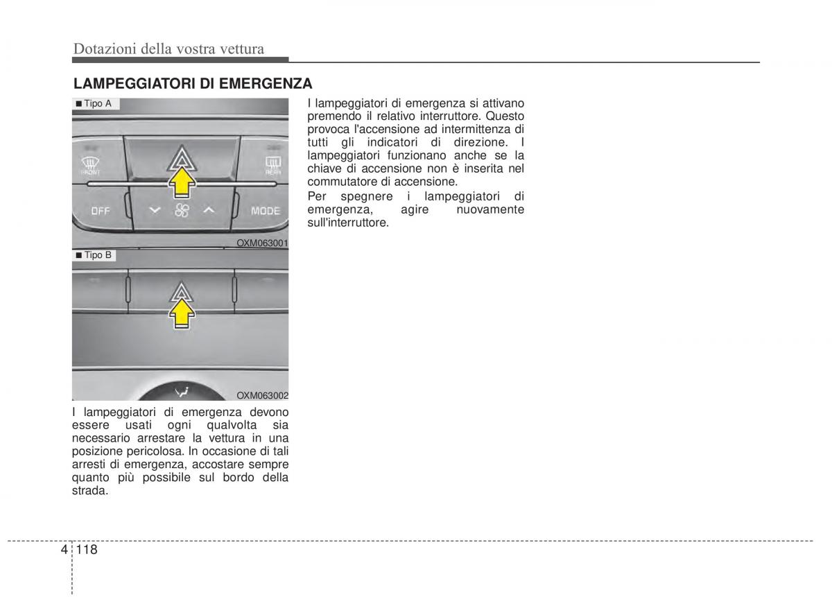 KIA Sorento II 2 manuale del proprietario / page 221