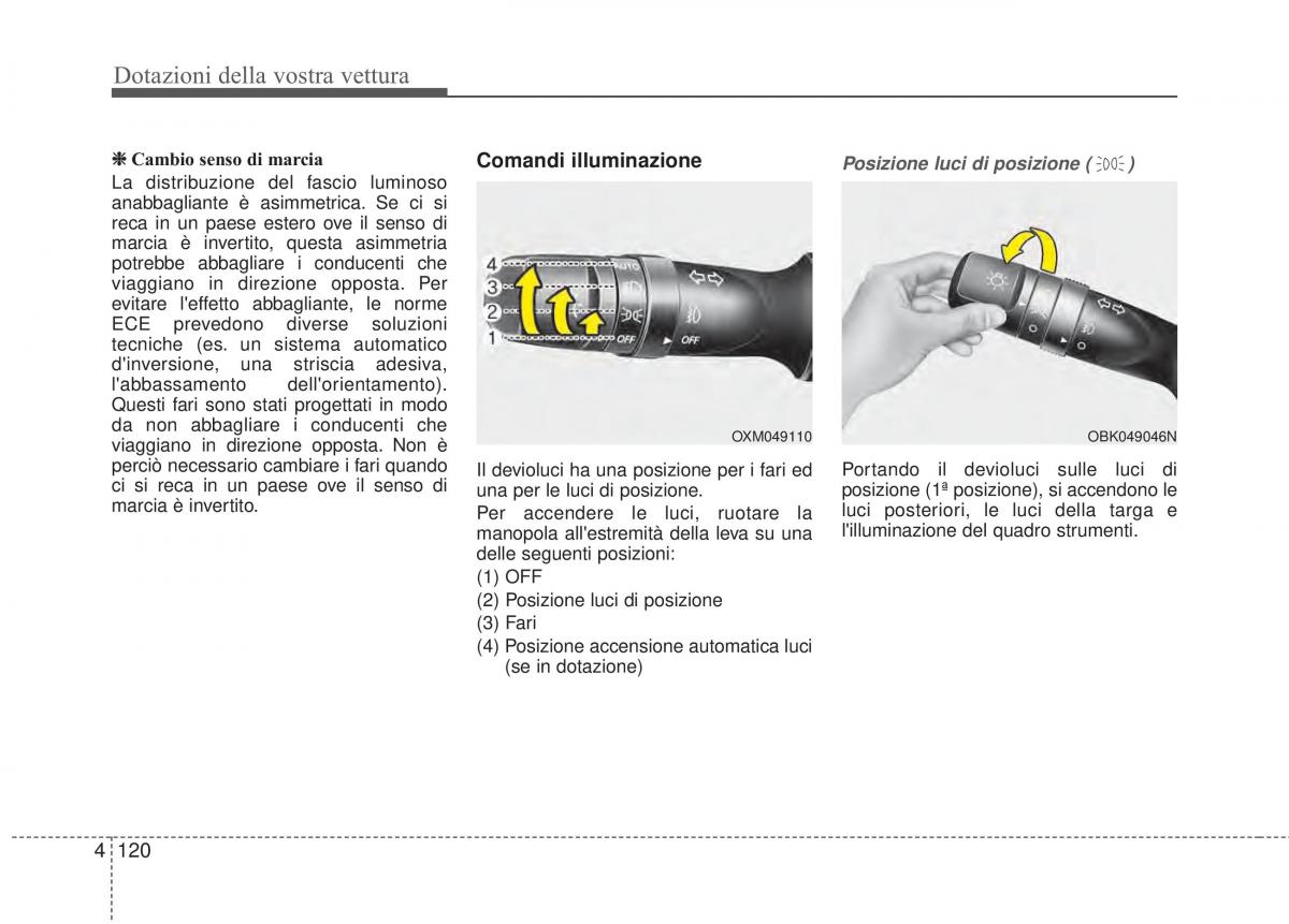 KIA Sorento II 2 manuale del proprietario / page 223