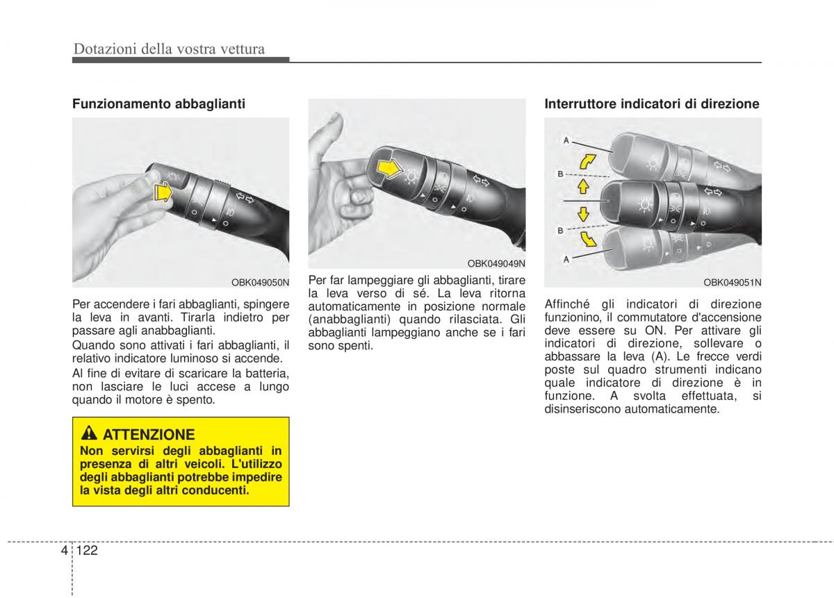 KIA Sorento II 2 manuale del proprietario / page 225